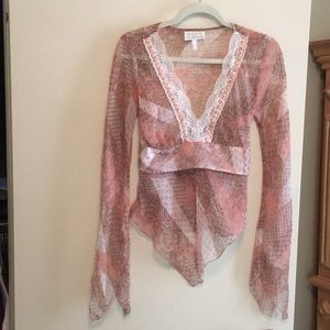 XOXO bohemian style top